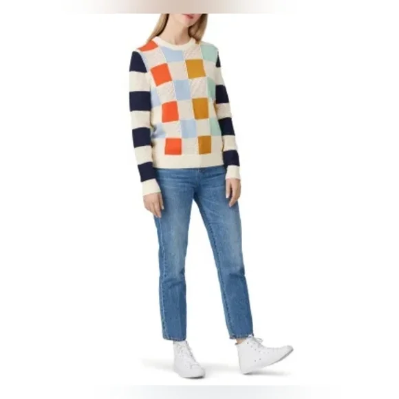 Tory Sport Checkered Pullover Sweater - Picture 5 of 11